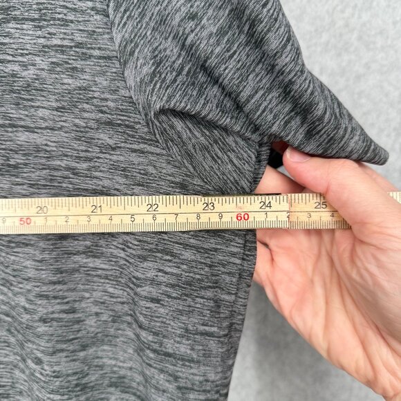 Under Armour Mens HeatGear Golf Polo Shirt Size XL Heathered Gray Loose Fit EUC - Picture 10 of 10